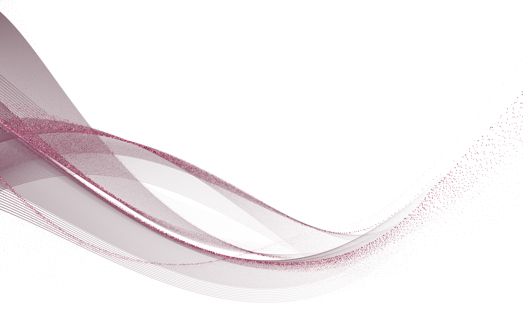 Rose Gold glowing wave